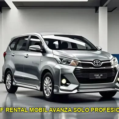 tarif rental mobil avanza solo profesional